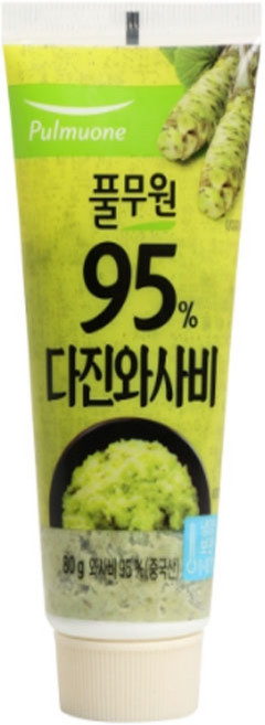 (냉장)[풀무원]다진와사비 튜브형, 1개, 8g