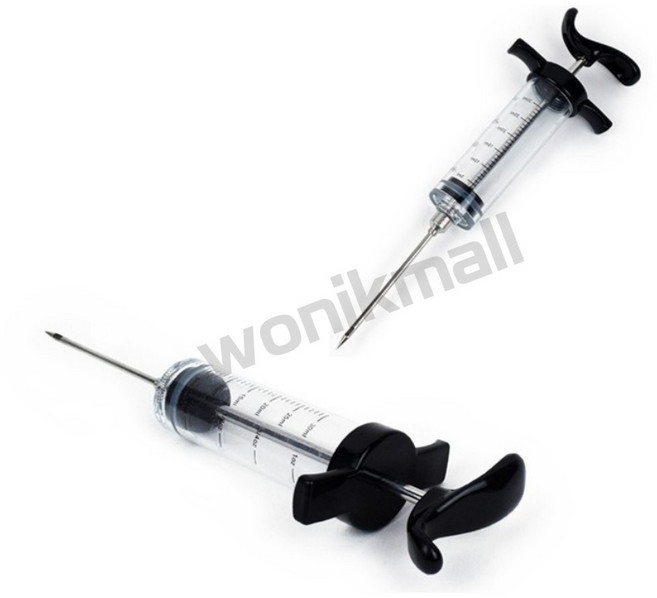 원익몰 고기 인젝터 주사기 감성캠핑용품, 1개