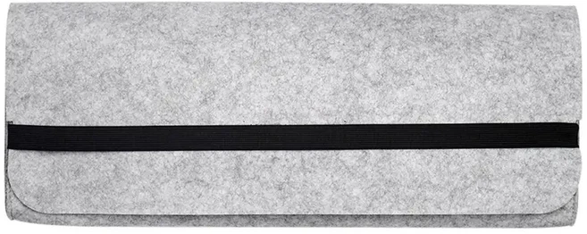 휴대용 키보드 가방 60 키 87/104 펠트 기계식 운반 케이스 보관 주변, 01 Light Grey, 03 37x17x4cm