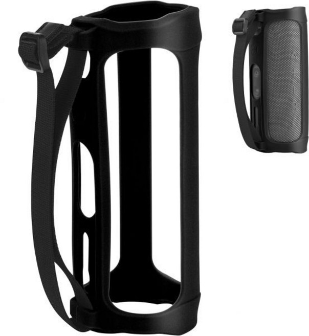 스피커 케이스 보호 블루투스 파우치 JBL 플립 5 방수 휴대용 여행용 커버용 TXEsign 실리콘 케이스블랙, Black