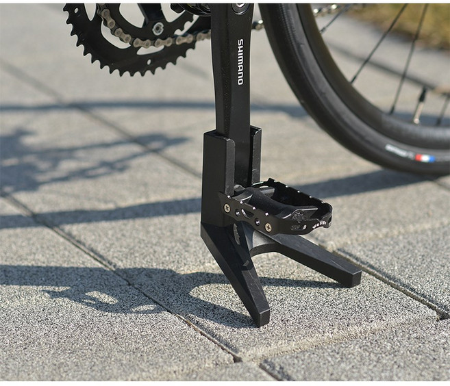 지니스 자전거 페달 스탠드 페달주차 외발주차, 1개