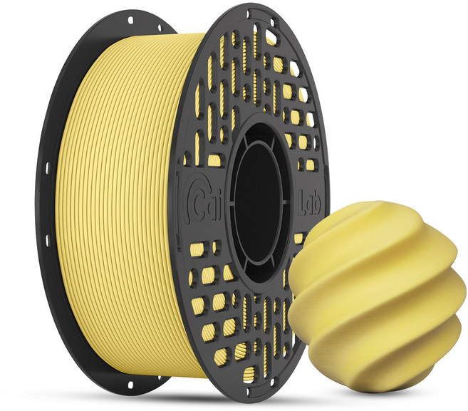 3D프린터 매트 PLA 필라멘트 1.75mm 1kg 무광 뱀부랩 P1S X1C A1 호환, 아몬드 크림, 무광 시리즈