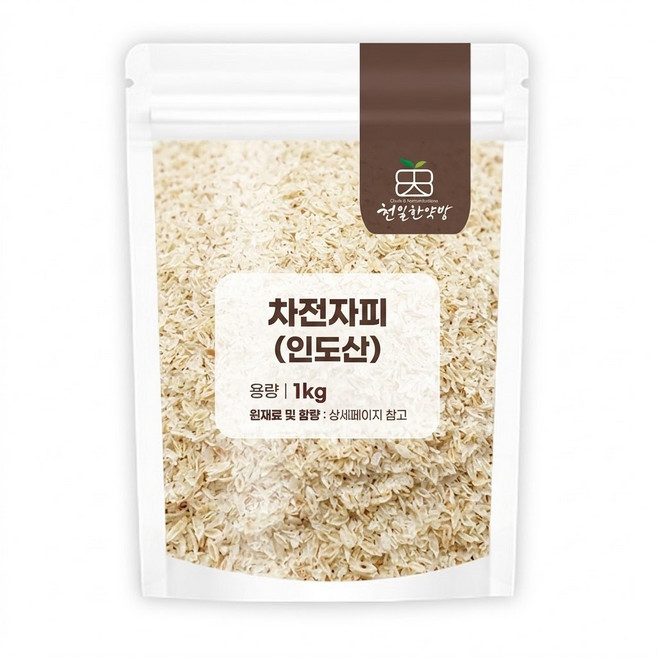 천일한약방 차전자피 분말 거친입자 식이섬유, 1개, 1kg