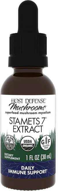 호스트 디펜스 스테이메츠 7 추출물 버섯균사체 Host Defense Stamets7, 1개, 30ml - 쿠팡