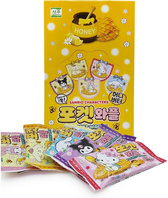 서주 허니버터 포켓 와플 17g x 21개입, 357g, 1개 - 쿠팡