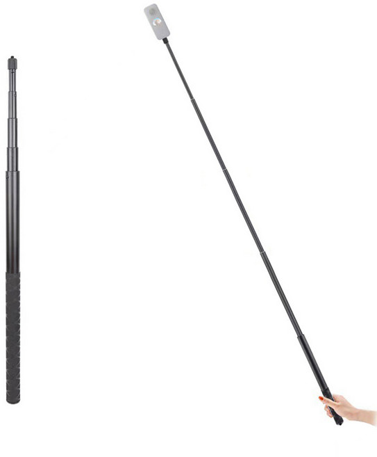 인스타360 오즈모360 인비져블 2m 확장 셀카 셀피스틱 고프로 액션캠 셀카봉 확장로드 X5 X4, 1개, AC5200