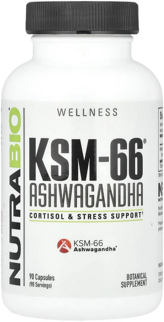 몸관리하세요 겨울입니다 NutraBio Ashwagandha KSM-66 600mg 베지 캡슐 90정 특별관리진행, NutraBioAshwagandhaKSM66600mg베, 1개 - 쿠팡