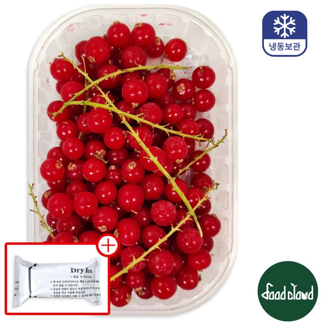 선인 냉동 레드커런트송이 125g (드라이아이스 포함), 1개