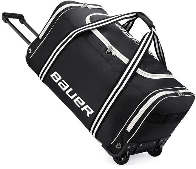 아이스하키가방 장비 보호백 야구 캐리어 이동 보관 백팩 수납 휠백 보호 가방 바퀴달린, 2. 블랙, 1. 중간