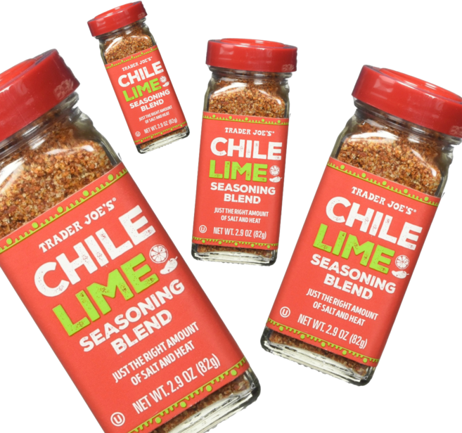 미국 트레이더조 Trader Joe's Chile Lime Seasoning 칠리 라임 시즈닝 블랜드, 4개, 82g