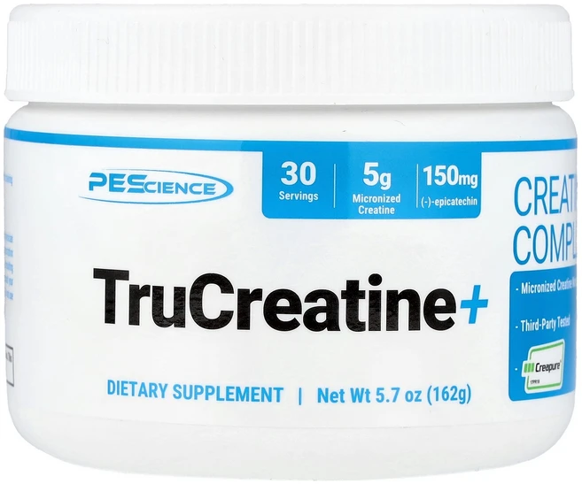 PEScience TruCreatine+ 크레아틴 복합체 162g5.7oz141475원산지:기타, PEScience, TruCreatine+, 크레아틴, 1, 162g - 쿠팡