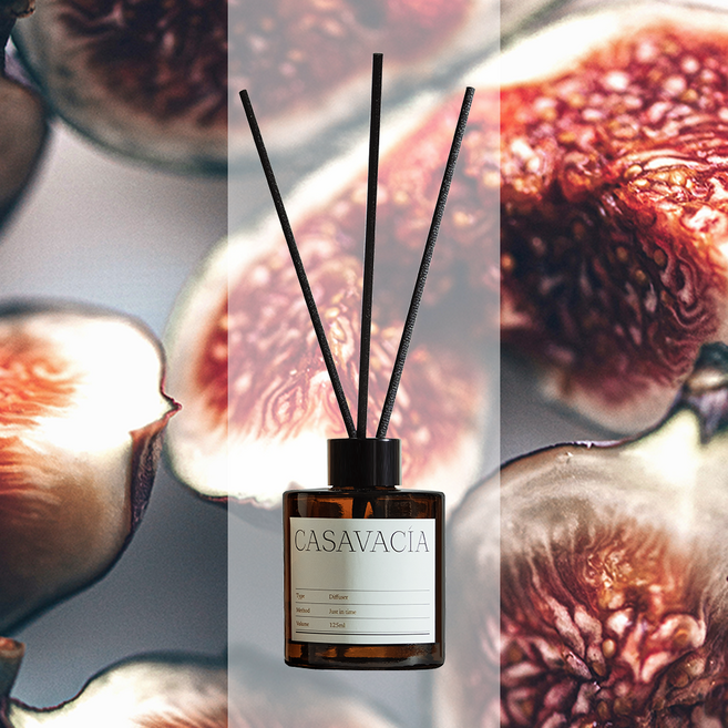 카사바시아 달달한 시원한 디퓨저 방향제, 1개, 125ml, 휘그티