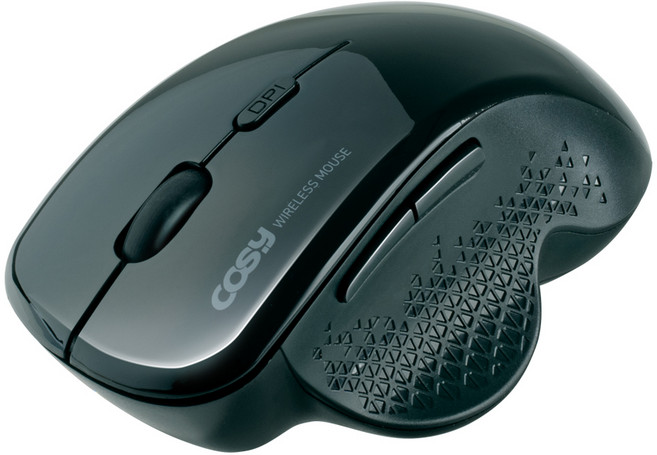 코시 무소음 세미 버티컬 무선마우스 M4059WL, M 2154 WL, BLACK