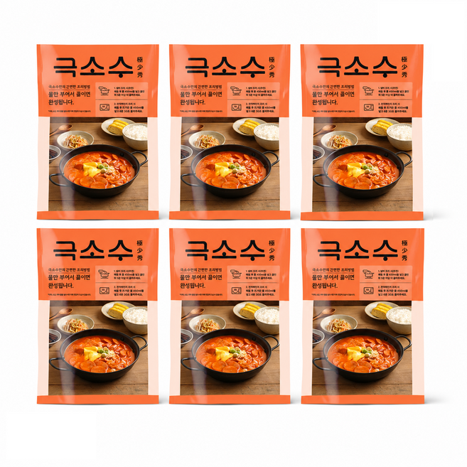 극소수 부대찌개 밀키트, 6개, 255g