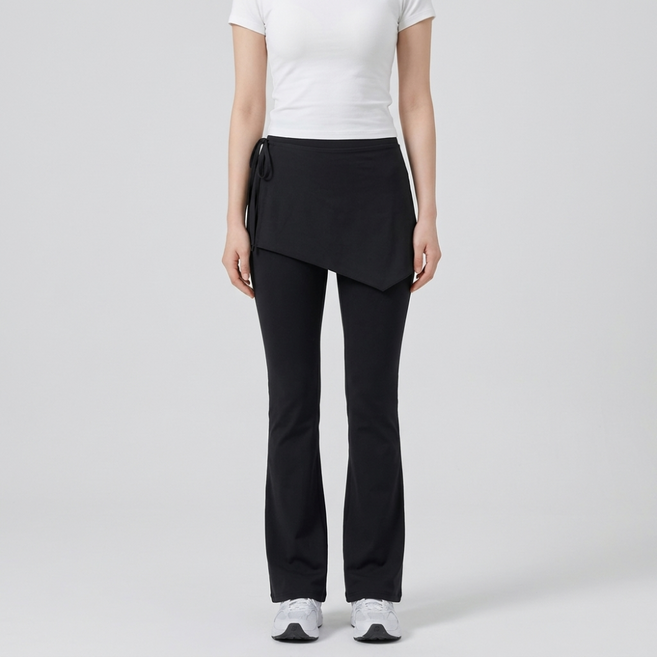 안도중요 여성 필라테스 줌바 라인댄스 바지 부츠컷 치마 레깅스