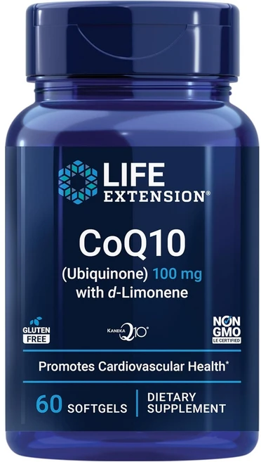 라이프익스텐션 슈퍼 앱소버블 CoQ10 100mg 소프트젤, 60개입, 1개, 60정 - 쿠팡