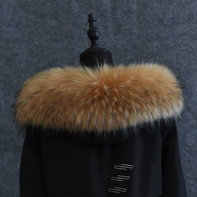 실버폭스 모자털 교체 라쿤털 여우털 리폼 패딩 겨울