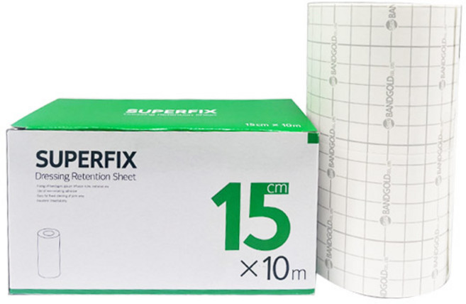 밴드골드 수퍼픽스 부직포 반창고, 2개, 1개입