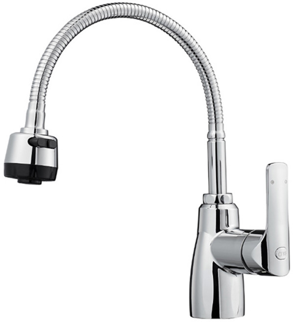 KF 주방입수전 KFS-2303N 대붙이 싱크입수전 씽크 원홀입수전 자바라형, 1개