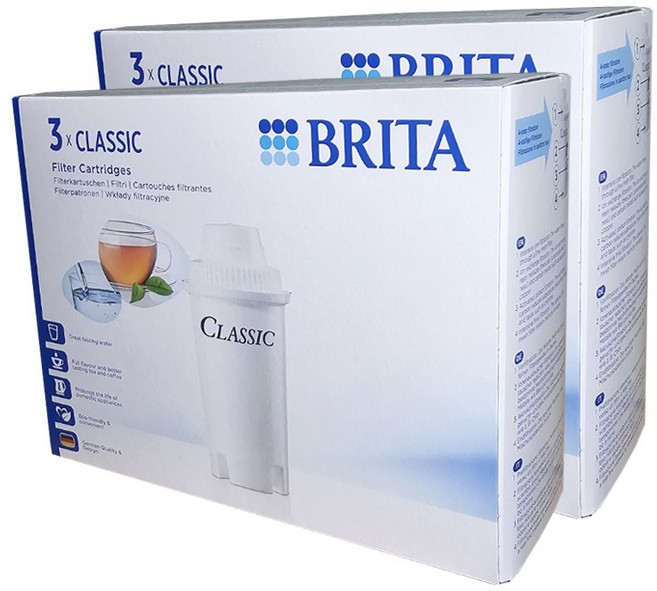 브리타 정수기 클래식 필터, 6개