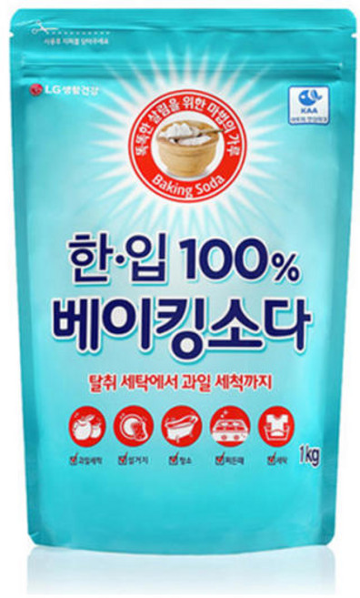 한입 100% 베이킹소다 리필형