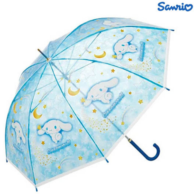 산리오 시나모롤 별하늘 프리미엄 비닐우산 60cm 수동우산 장우산