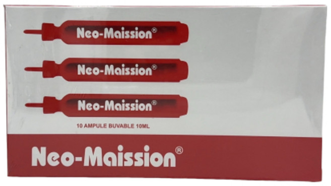 Neo-Maission 美樂欣 補精 法國進口黑棗萃取 10毫升x10支, 1個