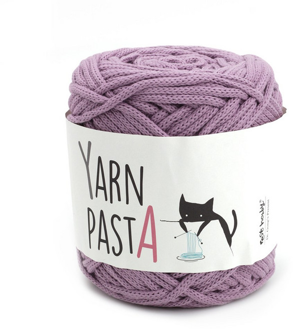 [레스트하비] 얀파스타 250g 1볼 가방뜨개실 코마사 코바늘실 면실 코튼실 굵은실 코바늘가방 초보뜨개, 라벤다, 1개