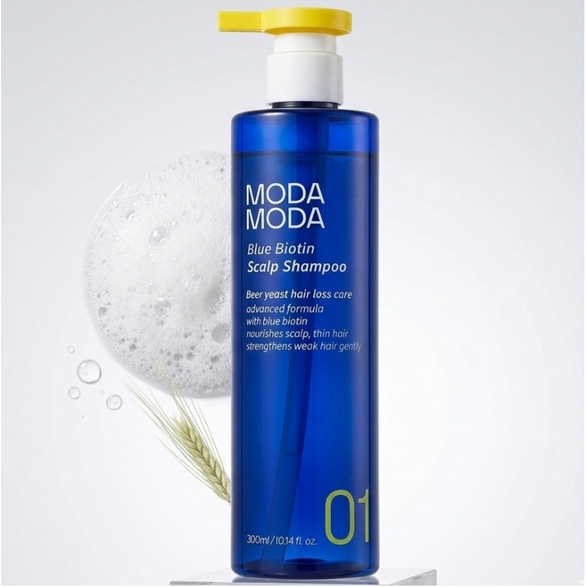 모다모다 블루비오틴 스칼프샴푸, 1개, 300ml