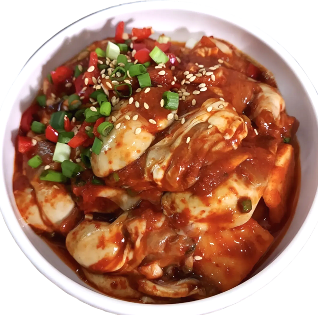 [바다감칠맛] 매콤단짠 탱글탱글 어리굴젓 제철반찬, 1개, 330g