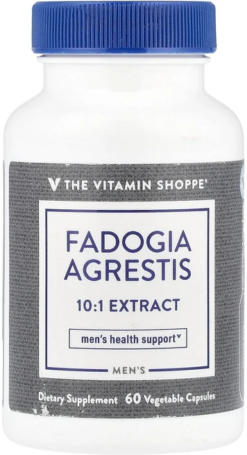 더 비타민 샵 The Vitamin Shoppe 남성용 Fadogia Agrestis 베지 캡슐 60정캡슐 1정당 600mg123400원산지:기타, 1개, 1개 - 쿠팡