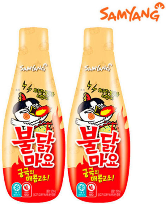 삼양 불닭마요 소스, 2개, 200g