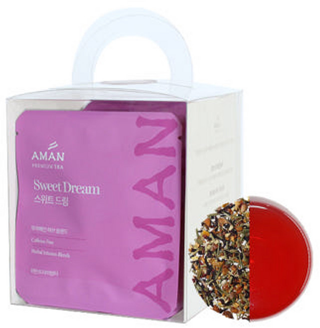 스위트 드림(히비스커스 블렌드) 10개입 퍼플 시리즈 친환경 PLA 생분해 필터, 1세트, 리필형(투명손잡이형)