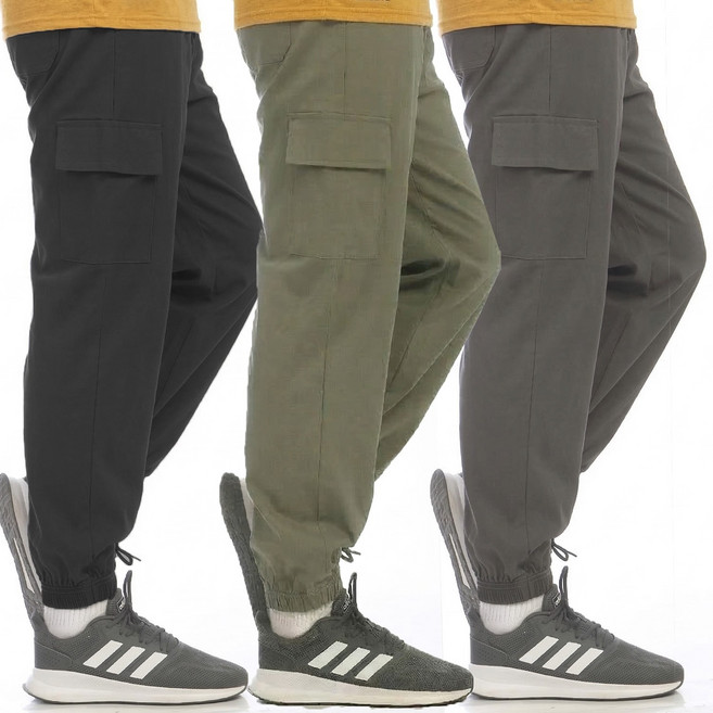 버팔로 남성용 인피니티 건빵 카고 조거 팬츠 BFPA2563 봄여름 등산복 작업복 바지