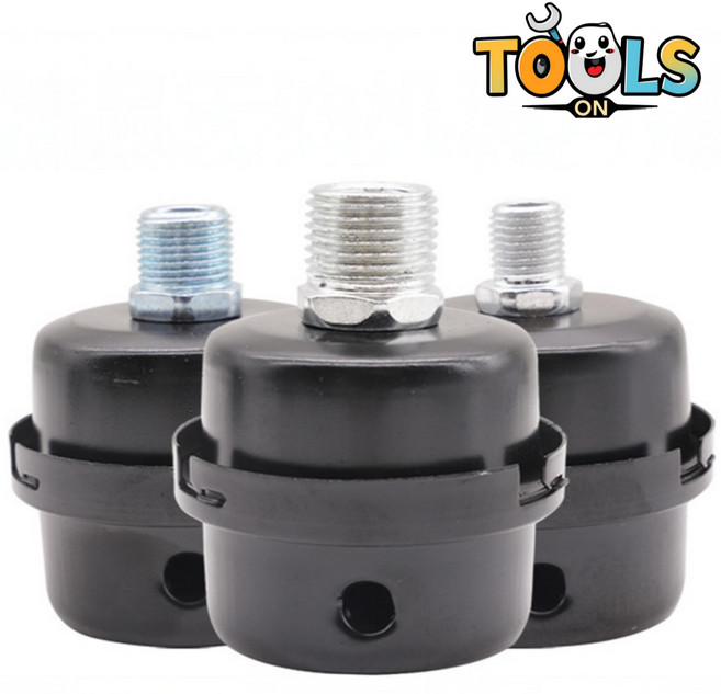 툴즈온 콤프레샤 에어필터 컴프레셔 에어클리너 먼지제거 흡입필터, 12mm(1/4인치), 1개