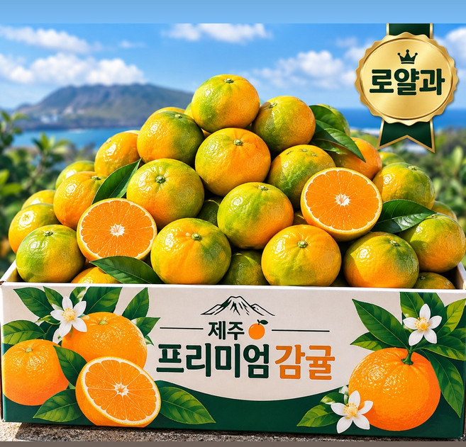 [최상품] 초특가 고당도 제주 귤 감귤, 1박스, 10kg(로얄과)