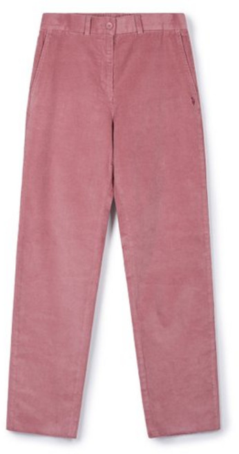 [U.S. POLO ASSN.] 여성 코듀로이 팬츠_인디핑크