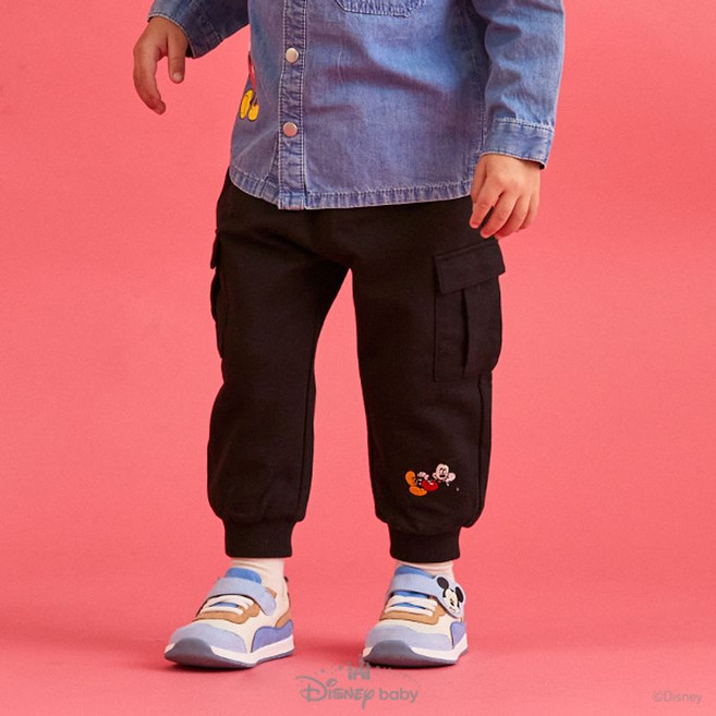 [디즈니베이비 가을]디즈니미키조거바지(BLACK)_79R522006