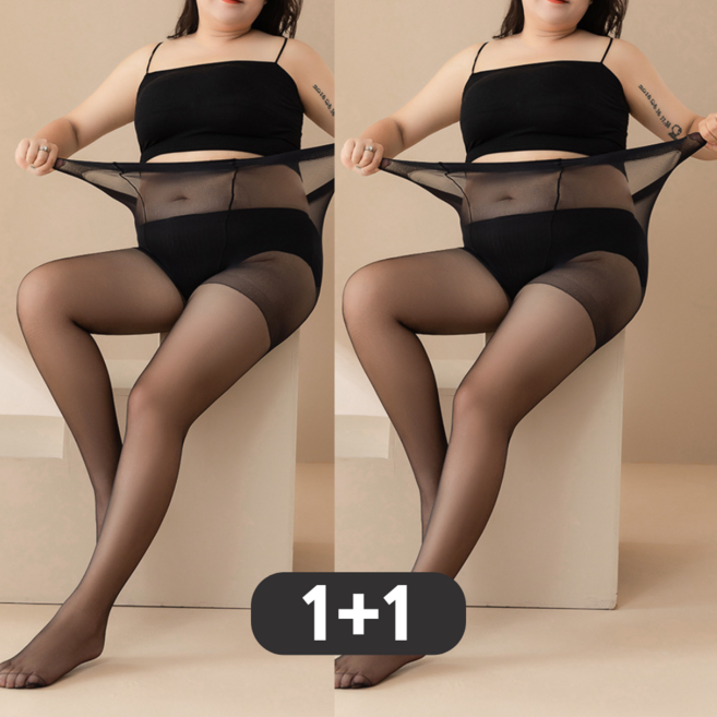 미제르바 빅사이즈 스타킹 고탄력 플러스 팬티 스타킹