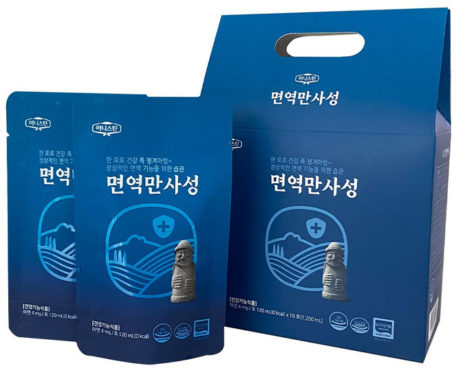 면역만사성 면역강화 면역기능 아연 글루콘산아연 유기농 야채수 면역력 면역영양제, 30개, 120ml