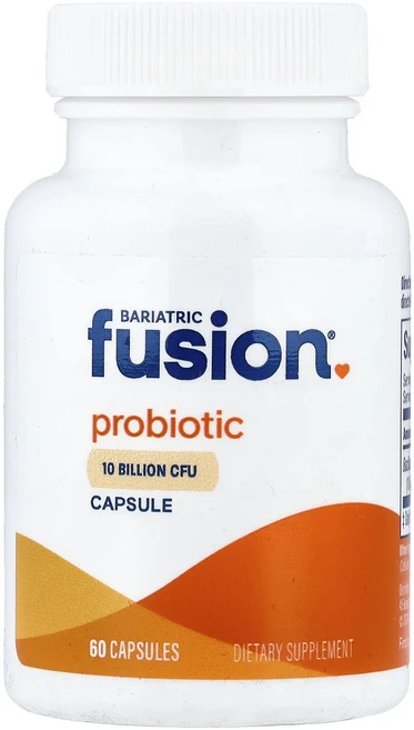 행복하세요 Bariatric Fusion 프로바이오틱 100억CFU 캡슐 60정 열정넘치는한해되세요, 1개 - 쿠팡