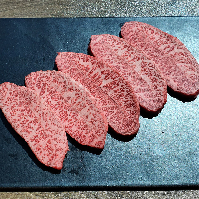 와규 프리미엄 소고기 부채살 구이 스테이크 아빠가 준비한 고기 330g, 1개