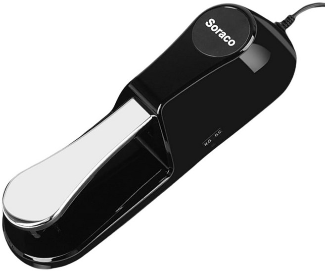 야마하 카시오 롤랜드 코그 베링거 무그 피아노 미디 전자 키보드 스타일 페달을 위한 폴라리티 스위치가 있는 키보드용 소라코 서스테인 페달 유니버달 업그레이드 버전, Original Version