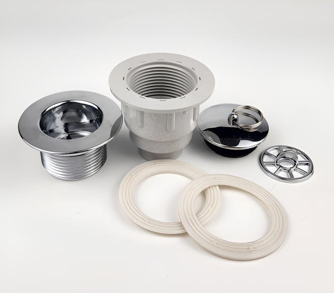 욕조 배수구 트랩 교체용 헤드 set 호스 배수 마개 욕조망 트랩 프라스틱