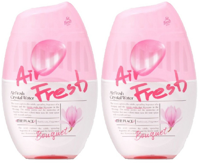 애경 홈즈 크리스탈워터 부케, 400ml, 2개