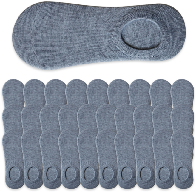 케리빙 덧신양말 30켤레 세트 여성용 남성용