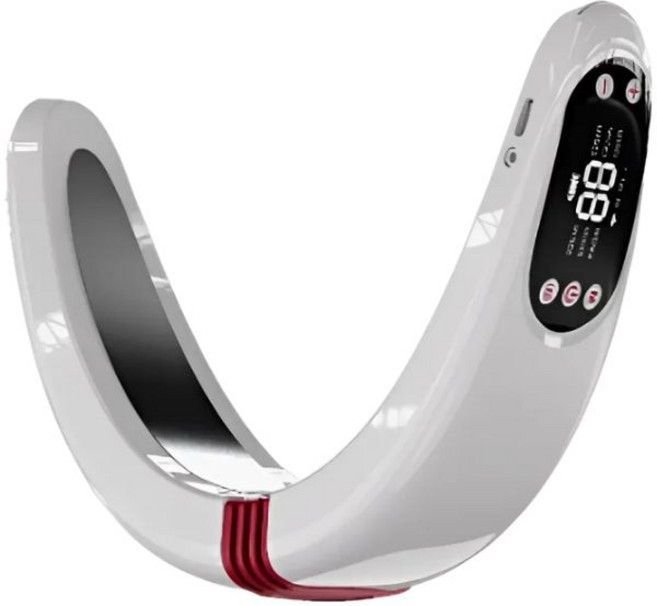 [본사정품] 국내제작 앤모드 PRO 브이라인 마사지기 관리밴드 승모근 EMS 마사지 패드 4매 증정, BND-009