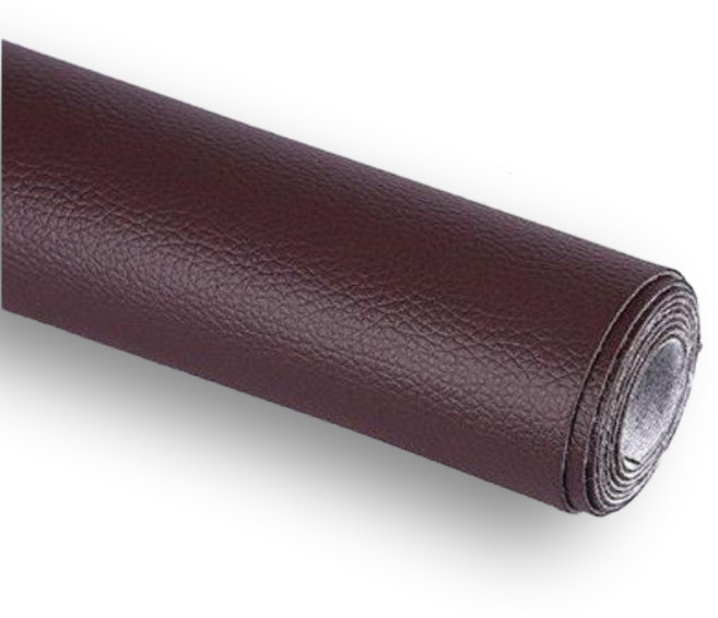 피앤도제 가죽 리폼 시트지 접착 스티커, 다크 브라운