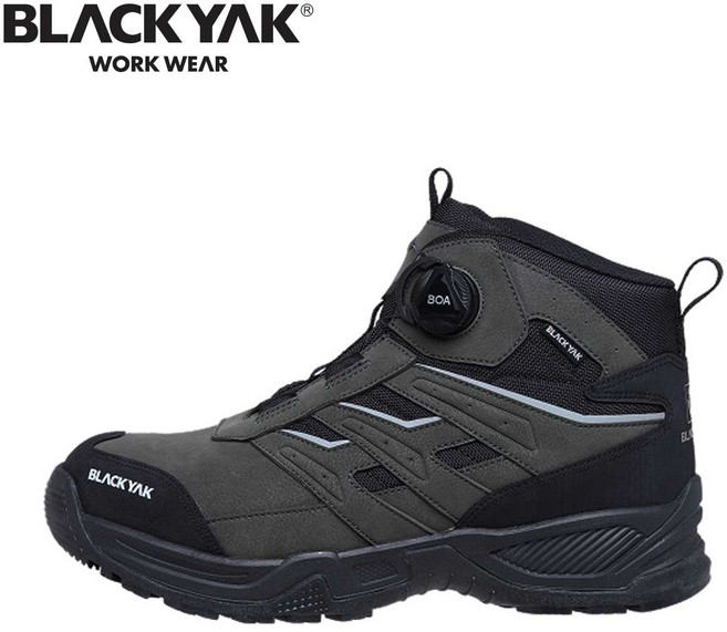 블랙야크 안전화 YAK-560D 카키 다이얼락 미끄럼방지 6인치