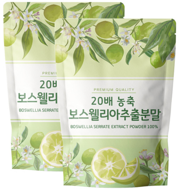 닥터릴리 보스웰리아 추출 분말 가루, 2개, 500g